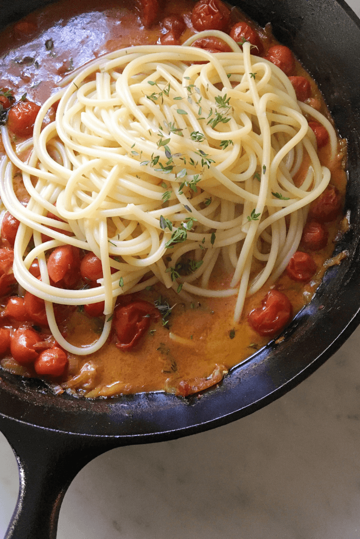 Coconut Rose Pasta Sauce