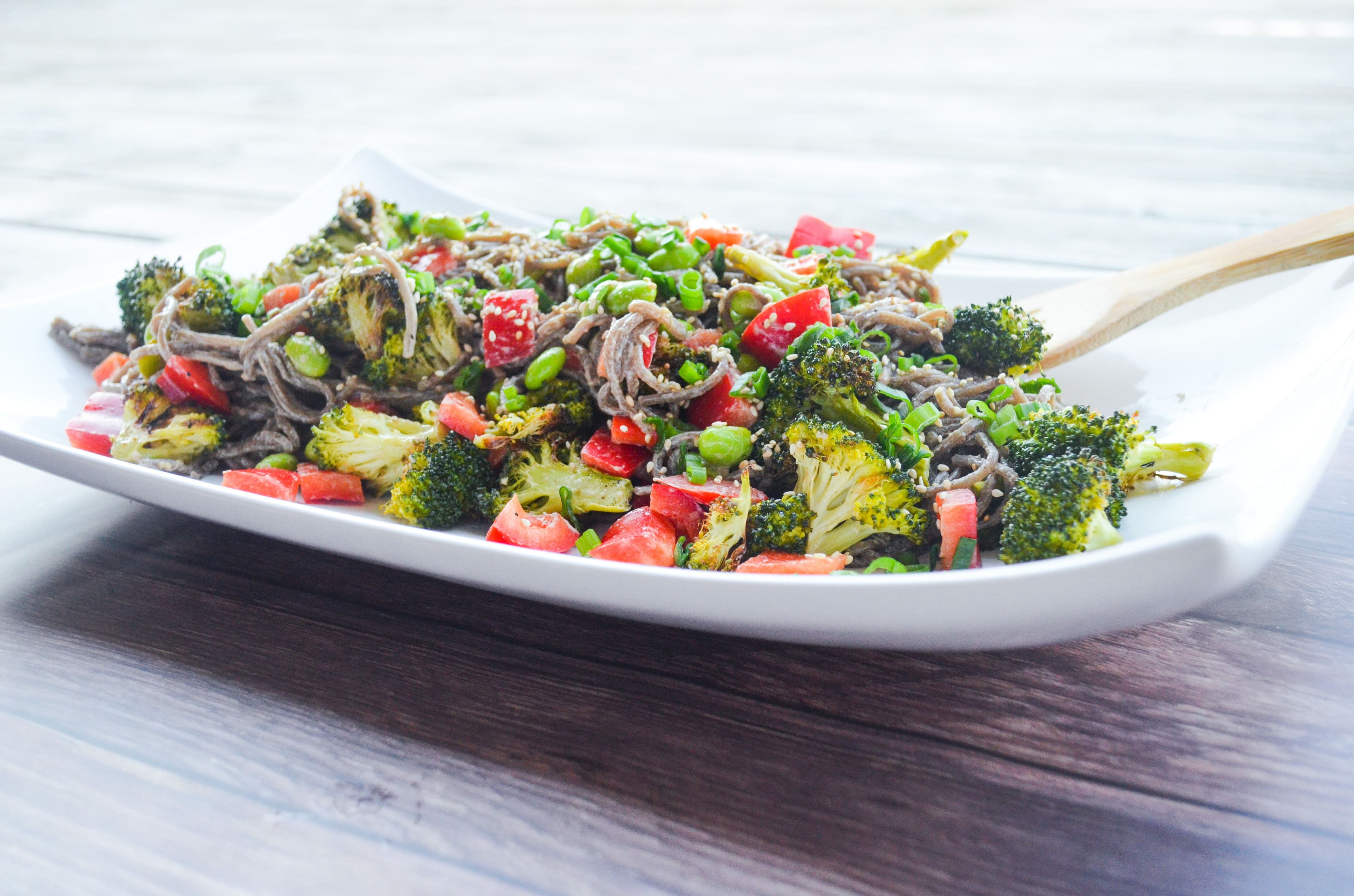 Soba Noodle Veggie Salad