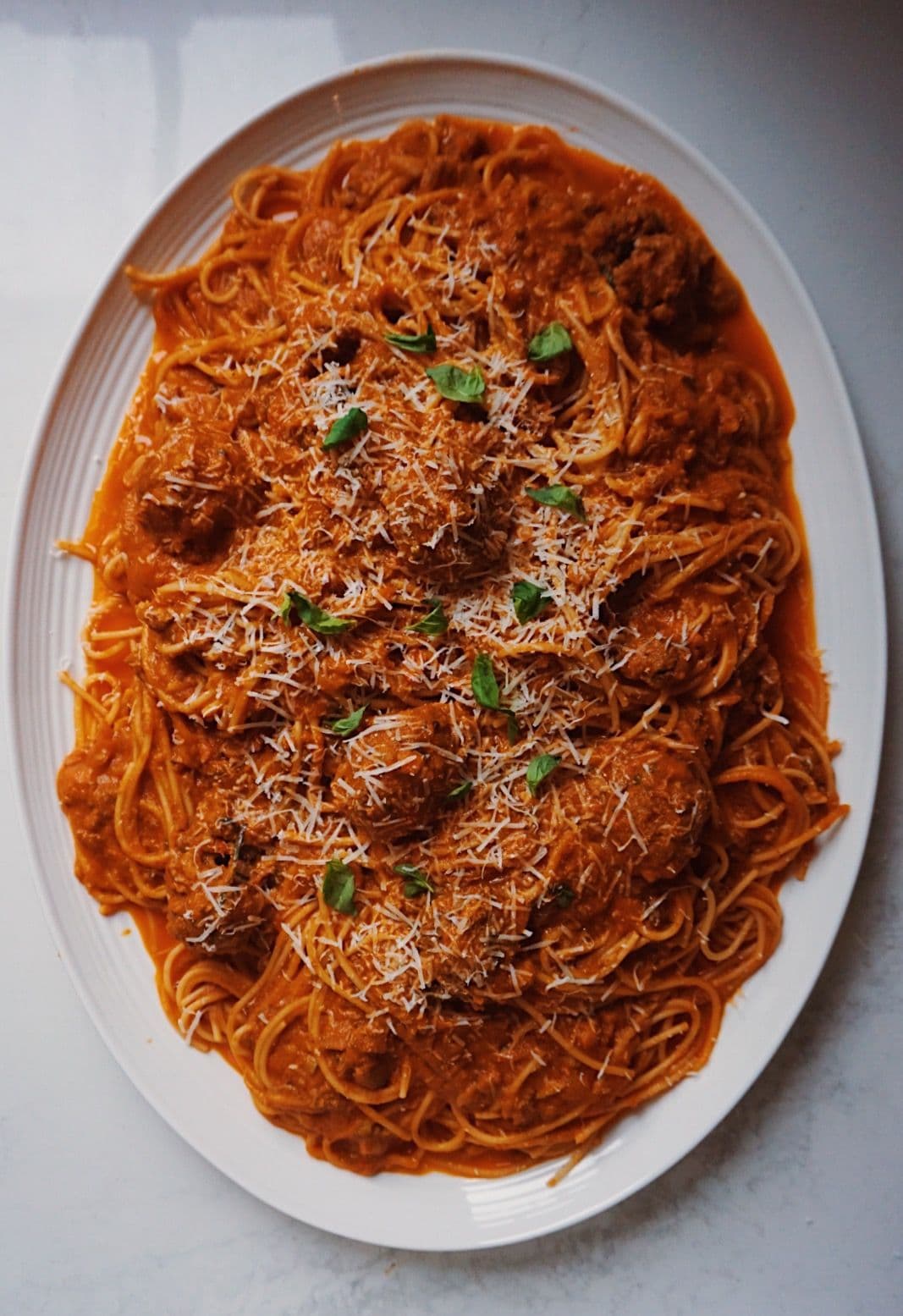 Spaghetti and Meatballs