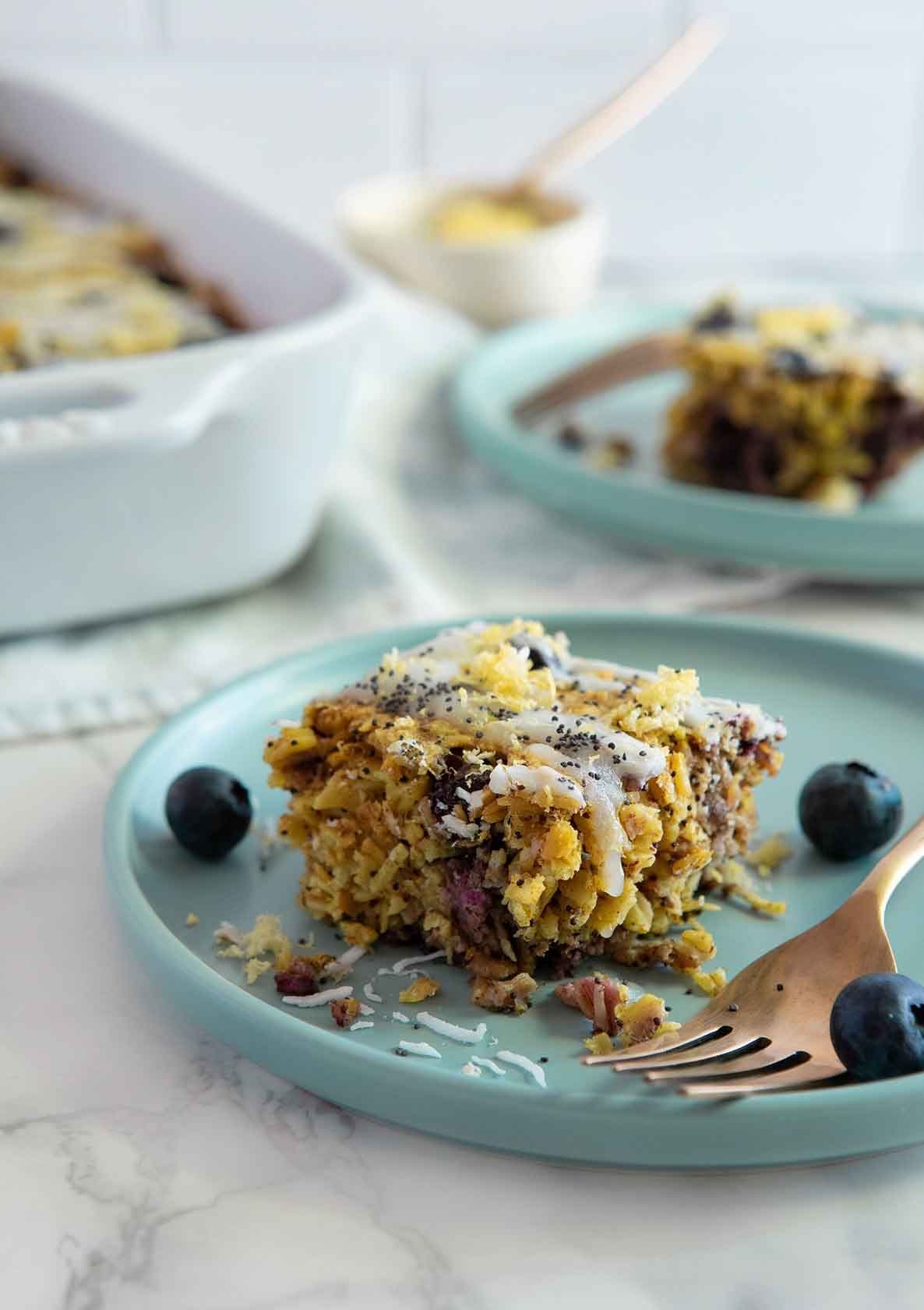 Lemon Blueberry Bake