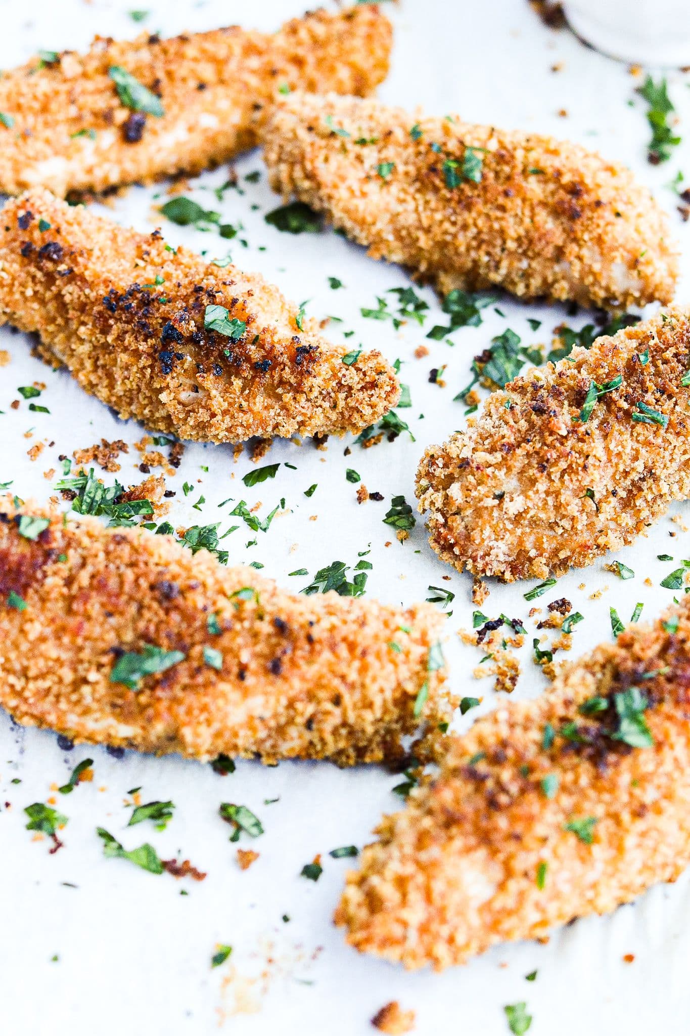 Baked Spelt Chicken Strips