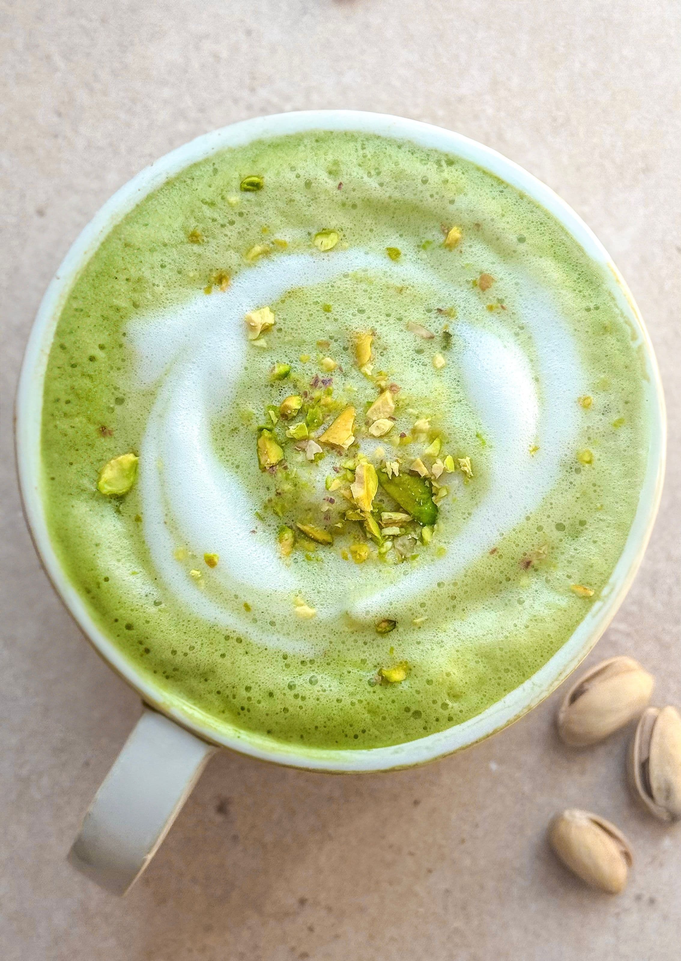 Pistachio Matcha Latte