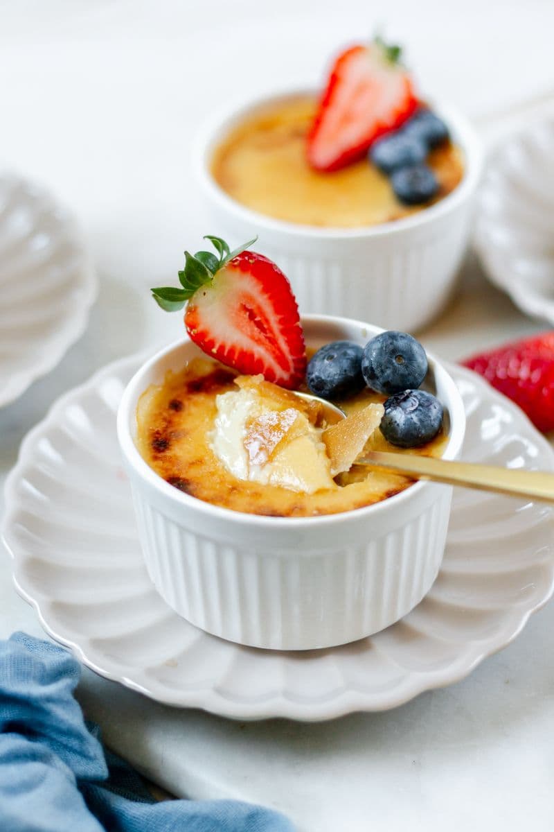Keto Creme Brulee