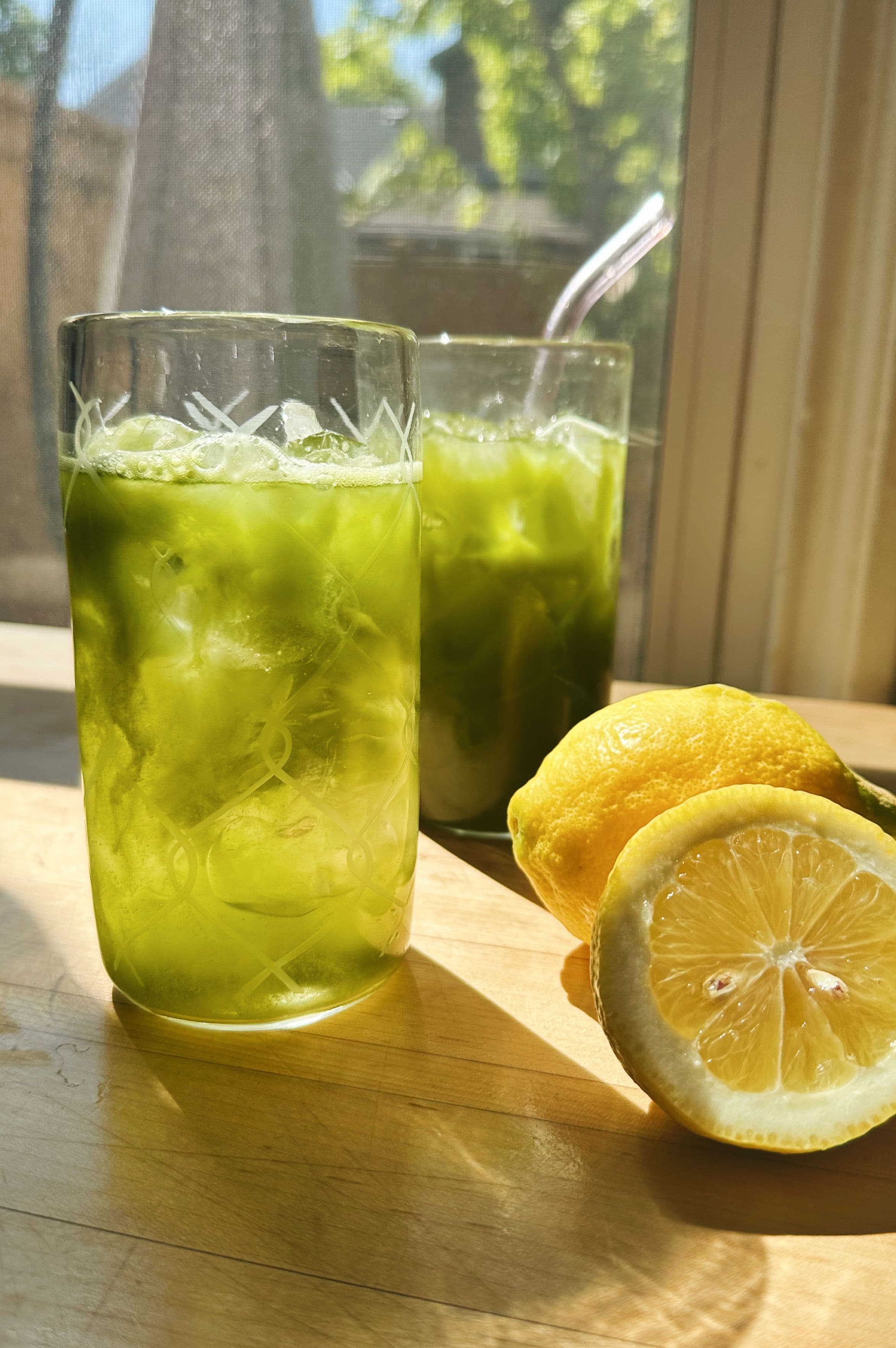 Refreshing Matcha Lemonade