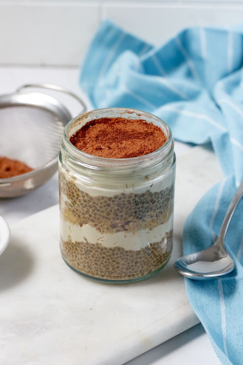 Tiramisu Chia Pudding