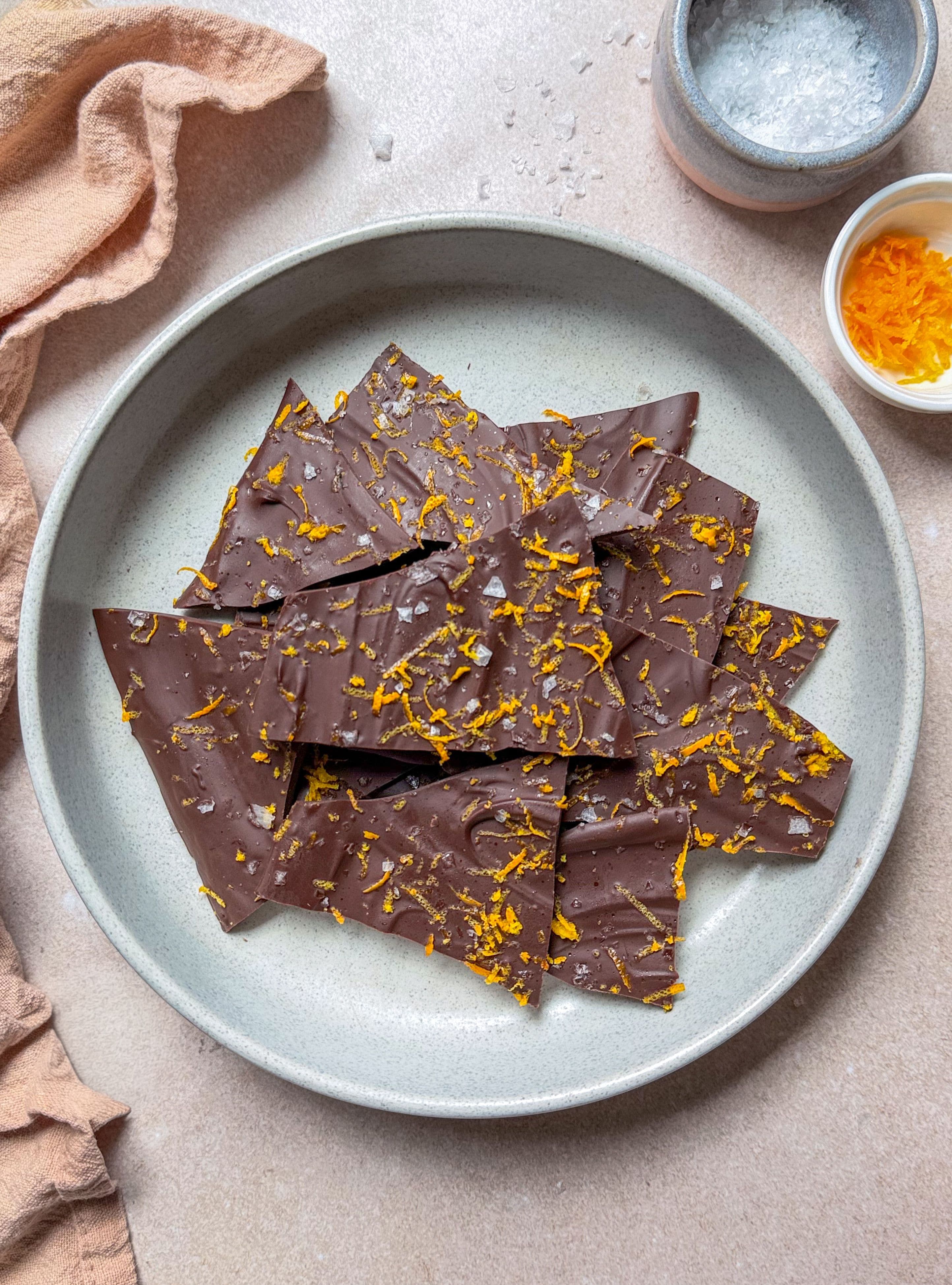 Chocolate Orange Bark