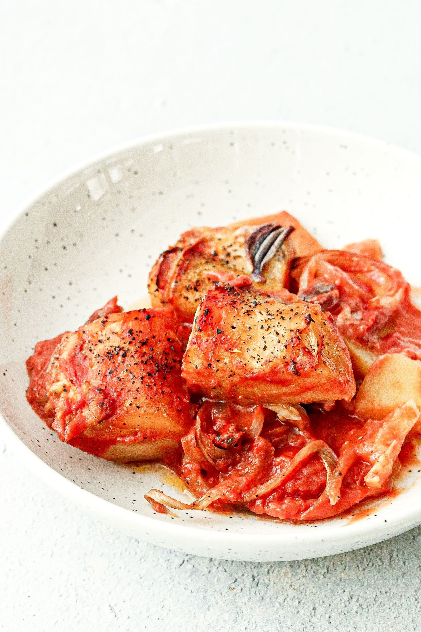Oven-Baked Greek-Style Cod