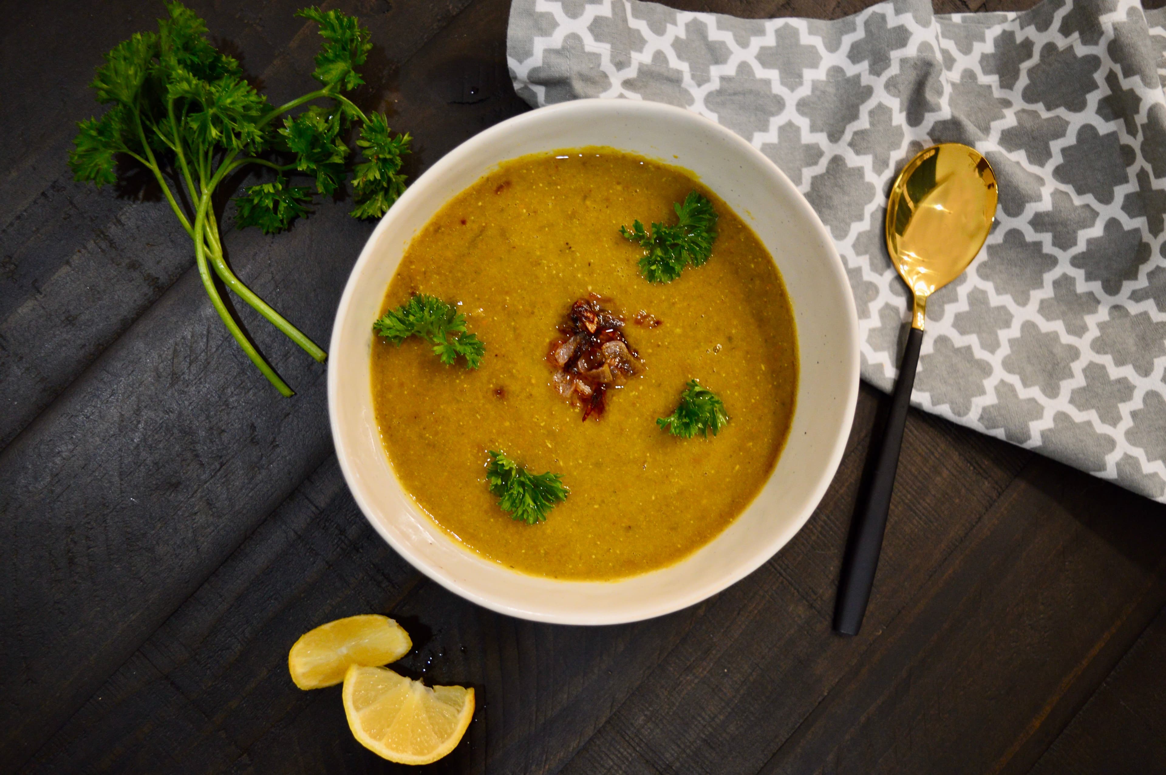 Brown Lentil Soup