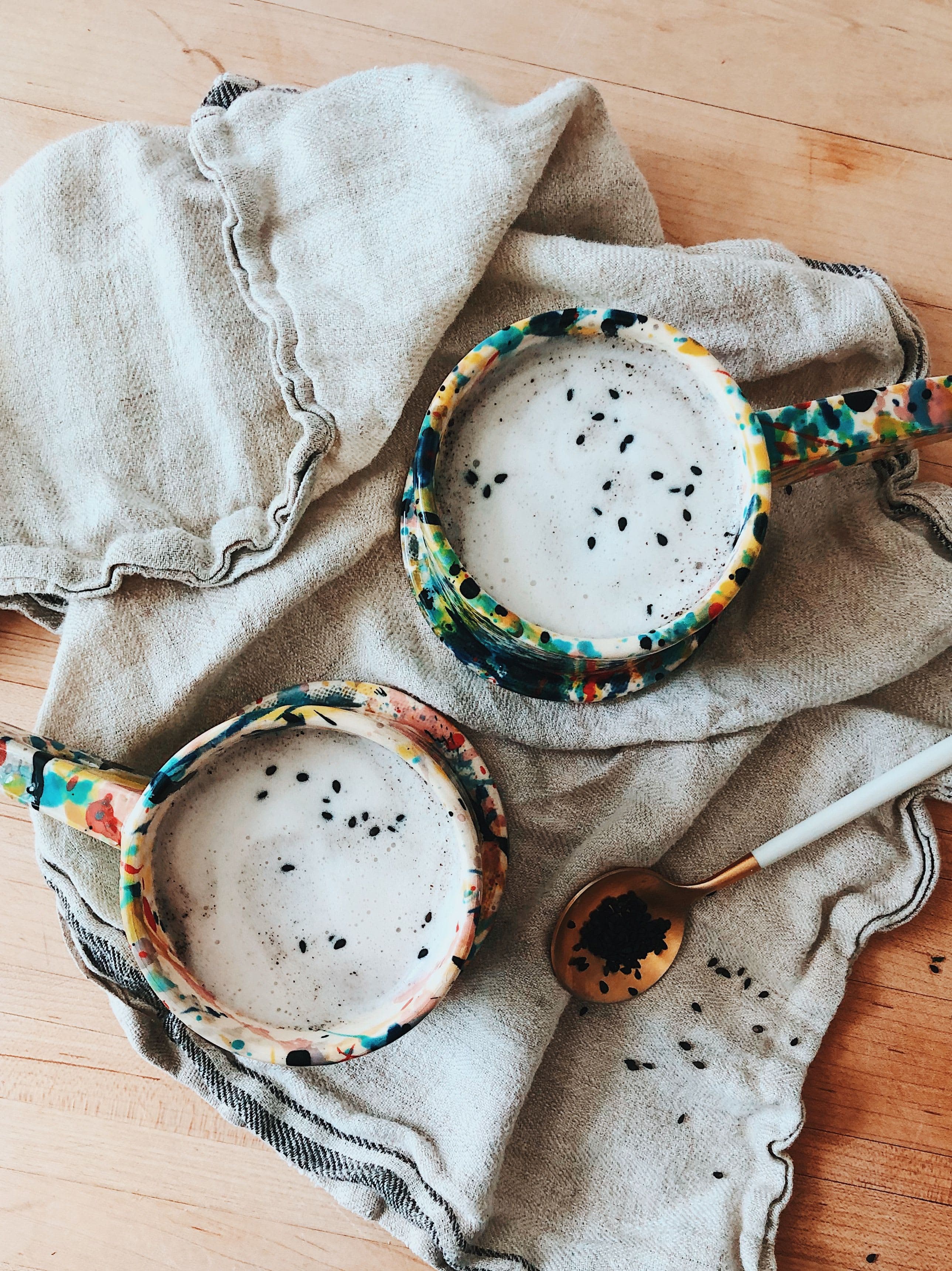 Black Sesame Latte