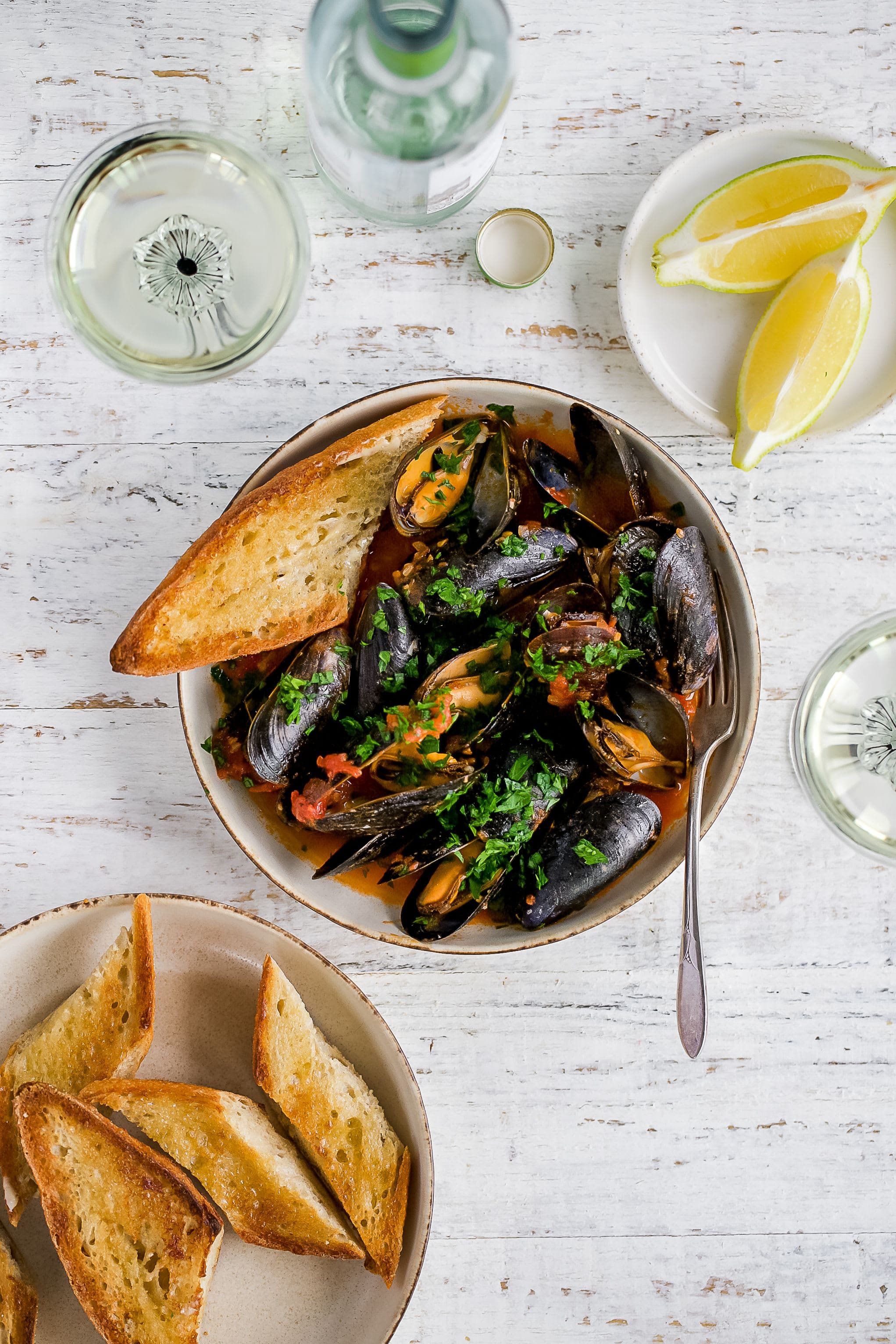 Mussels in a Spicy Tomato Sauce