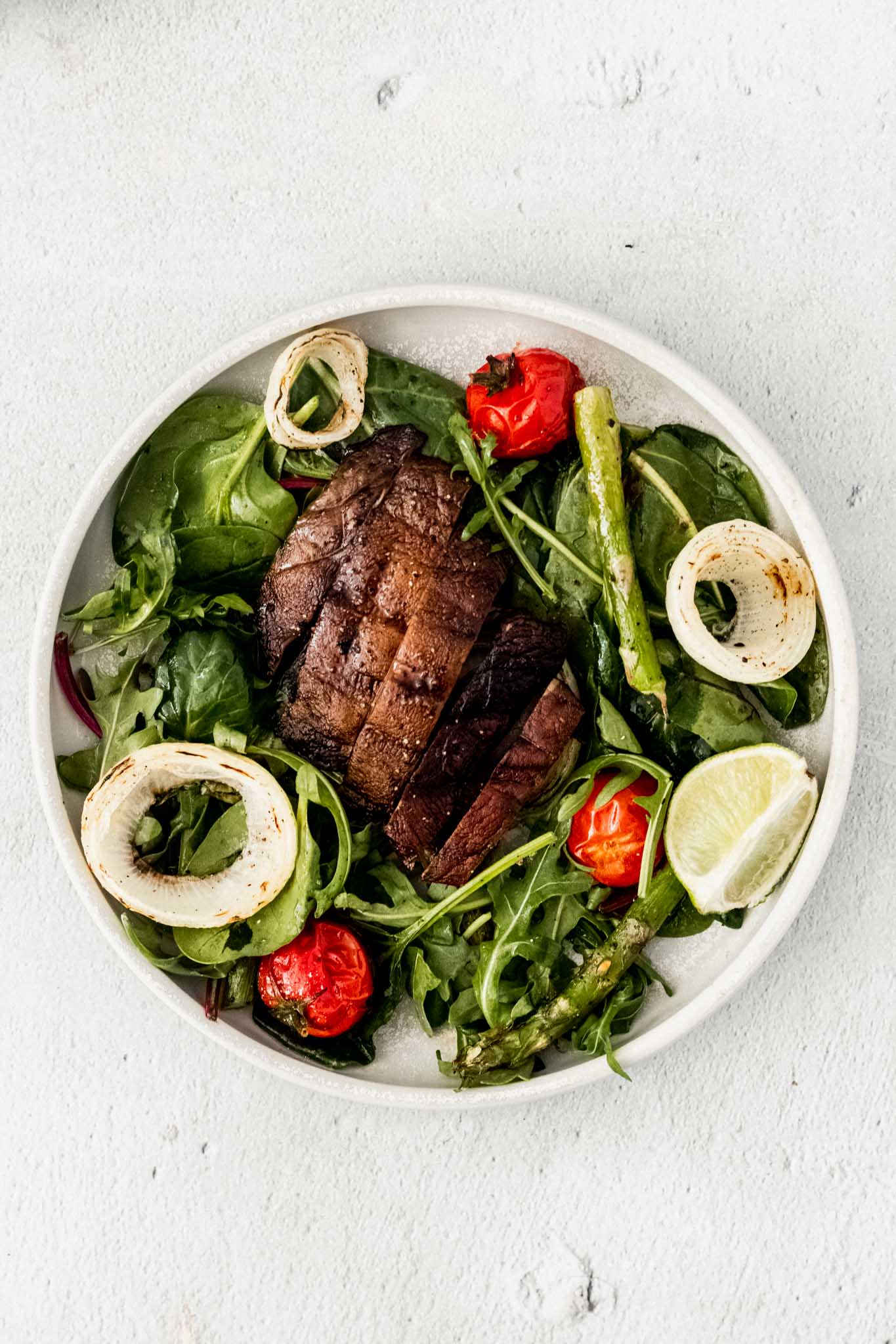 Portobello Steak with Vegetables
