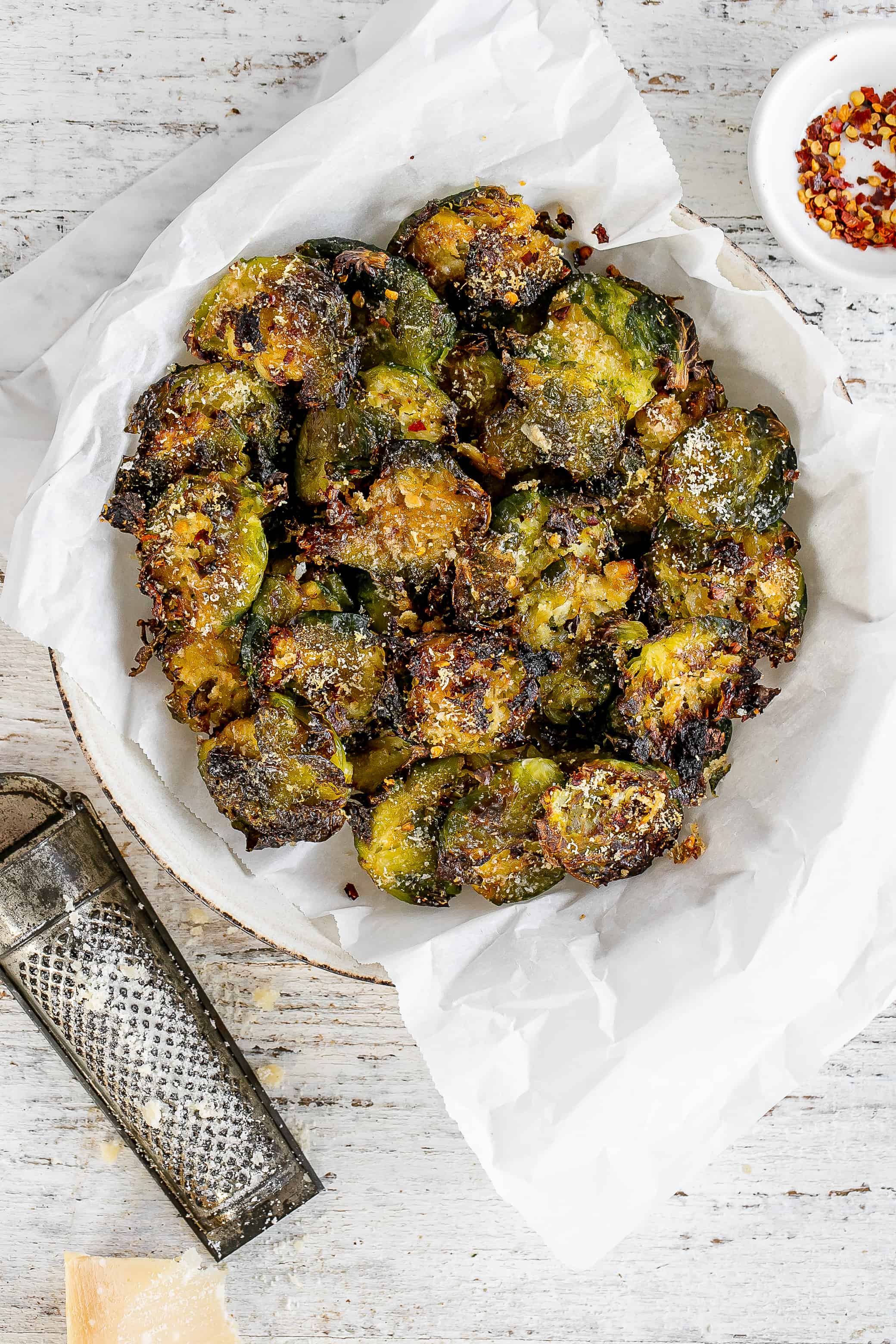 Smashed Crispy Brussels Sprouts