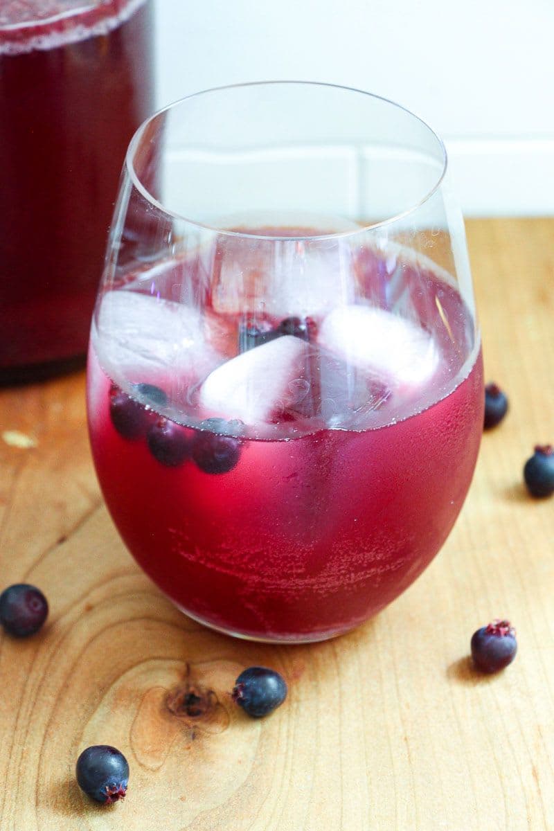Blueberry Chamomile Kombucha
