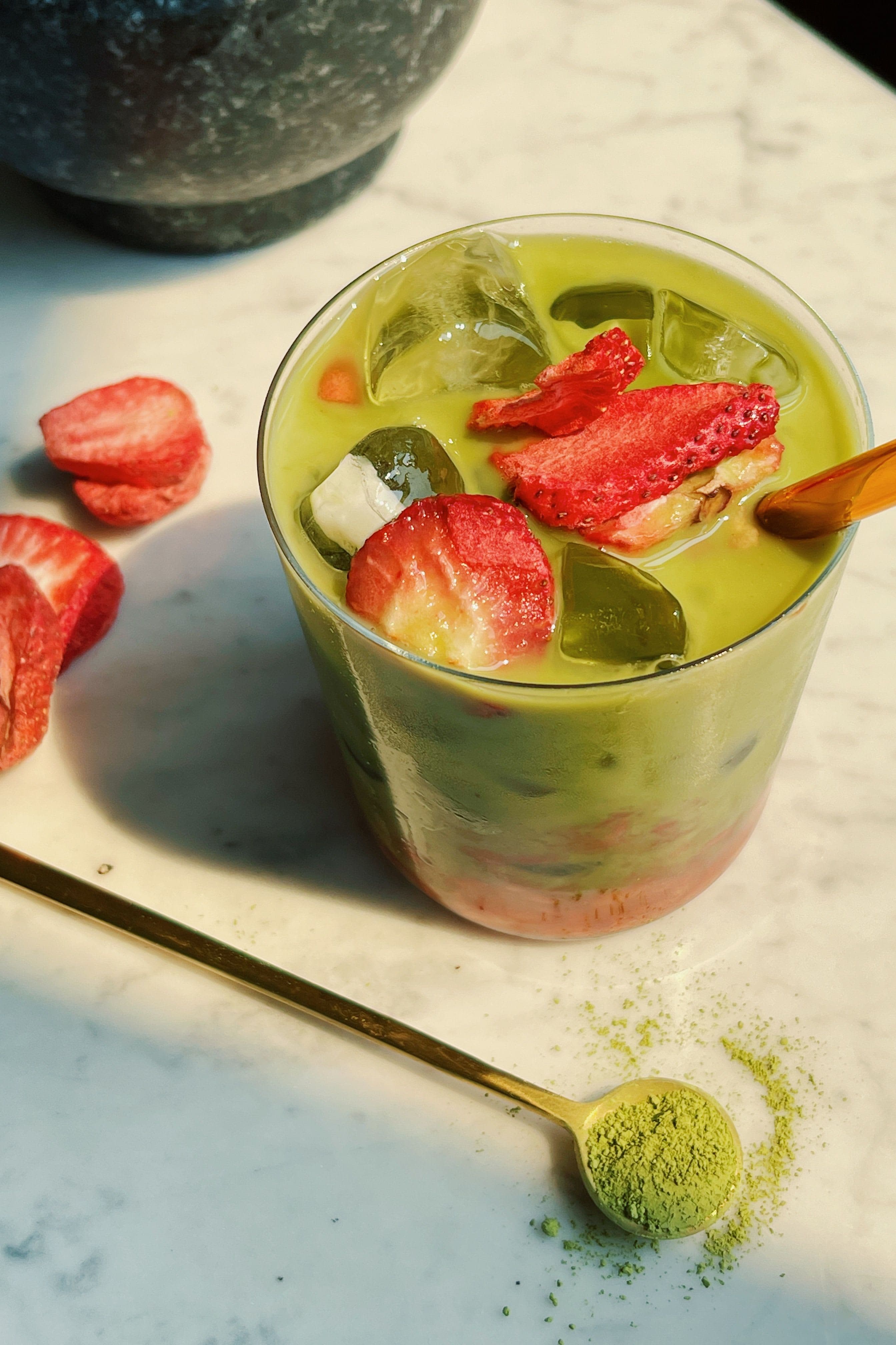 Strawberry Matcha