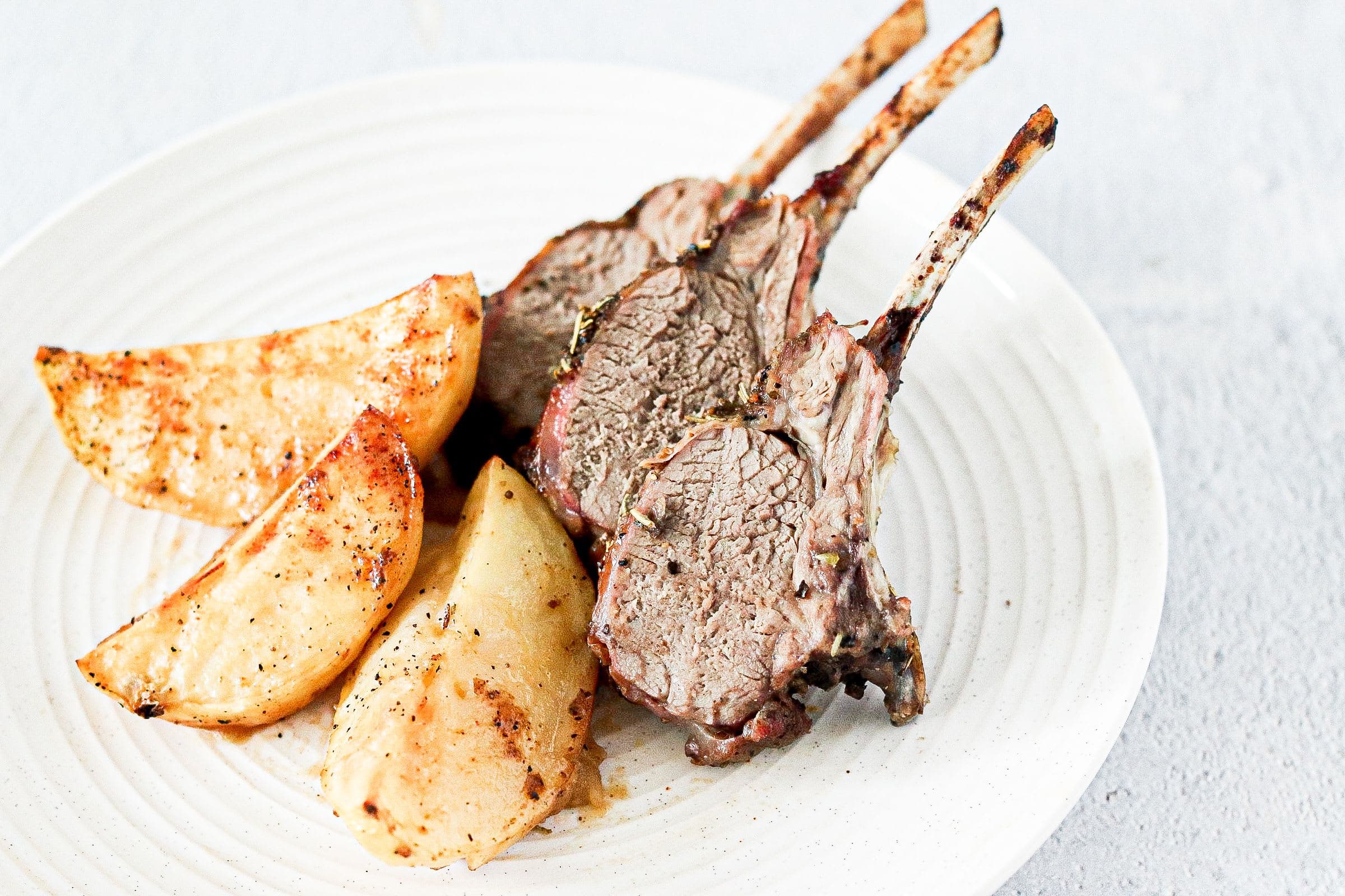 Roasted Rack of Lamb