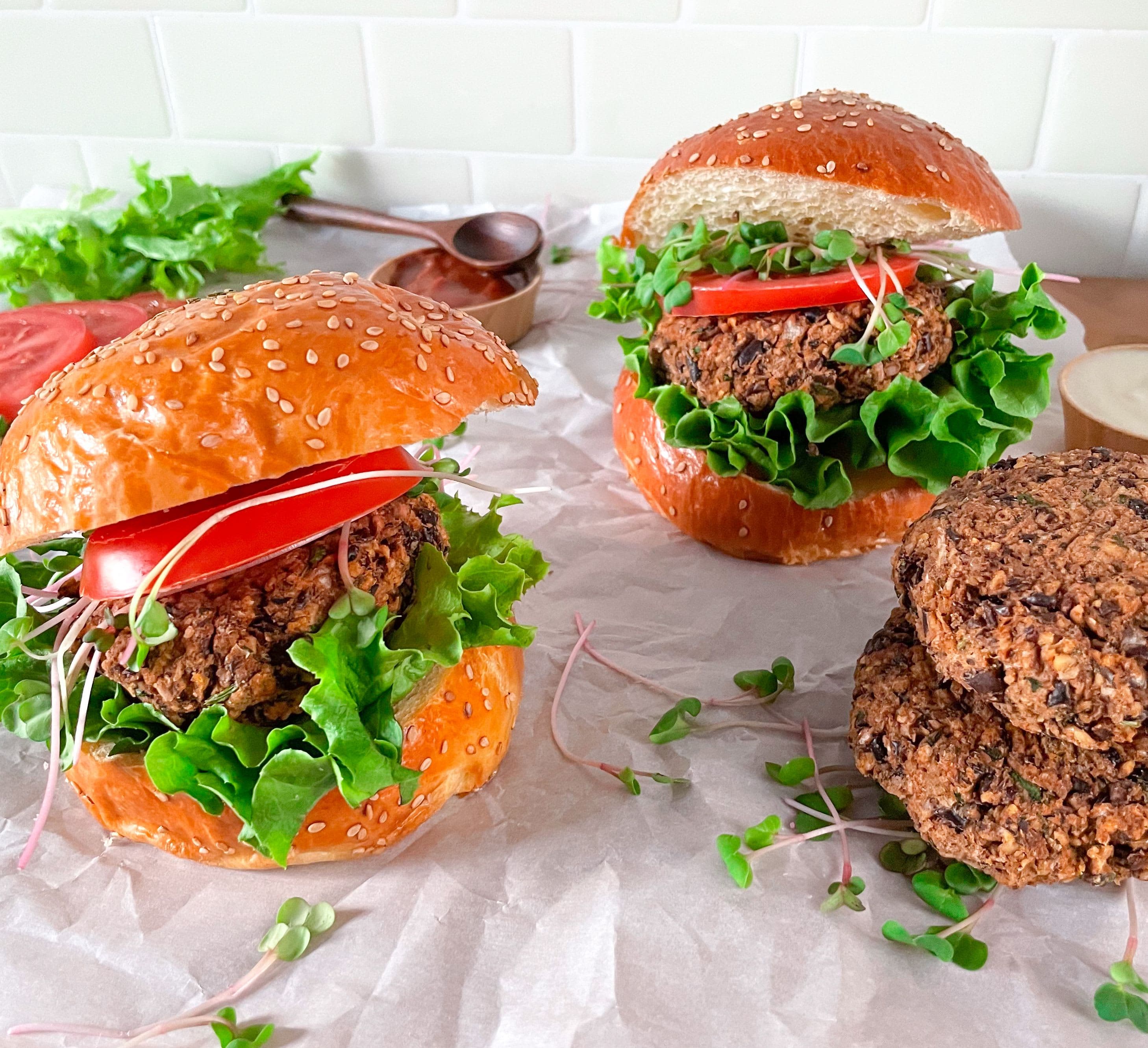 Smoky Black Bean Burger