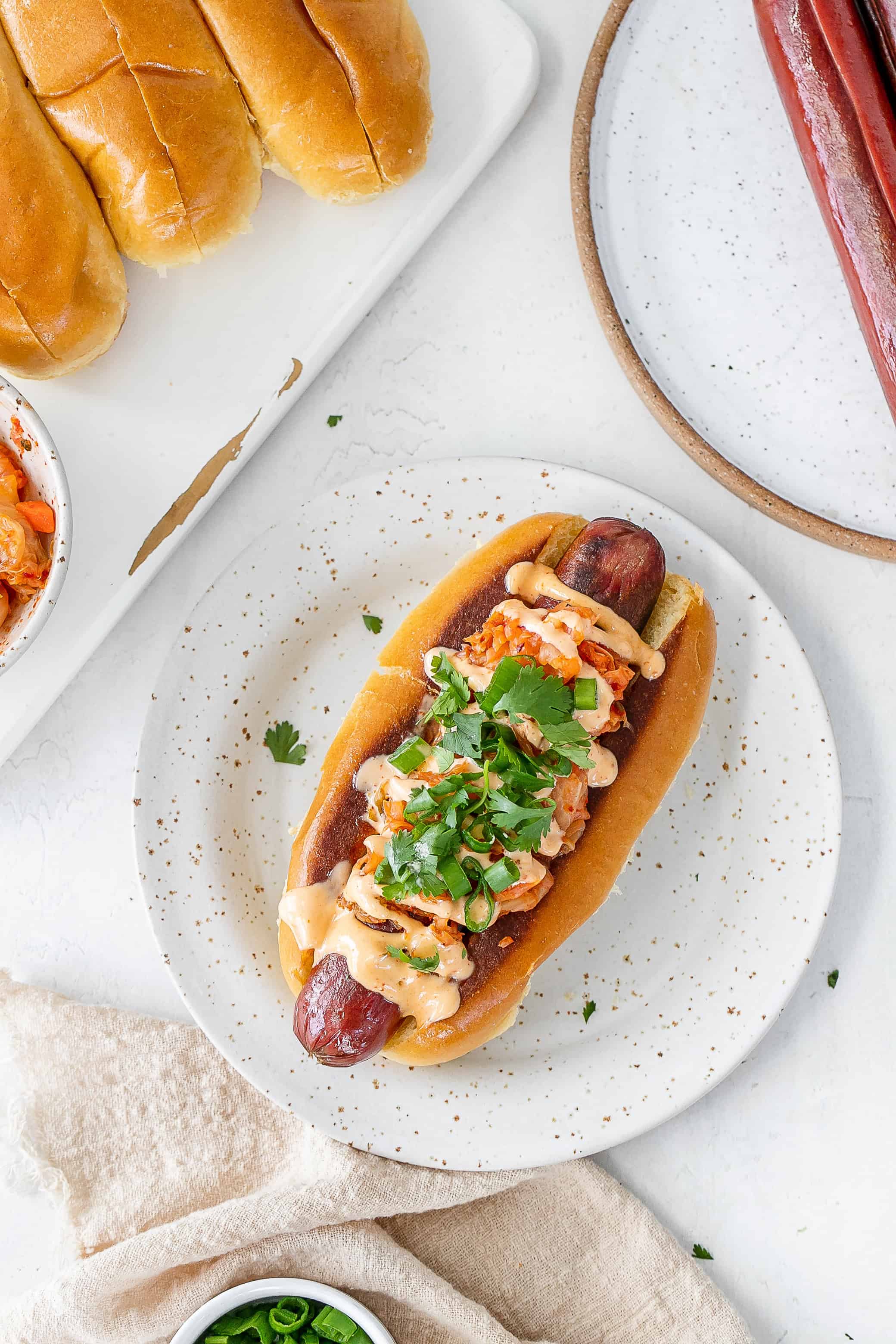 Kimchi Hotdogs