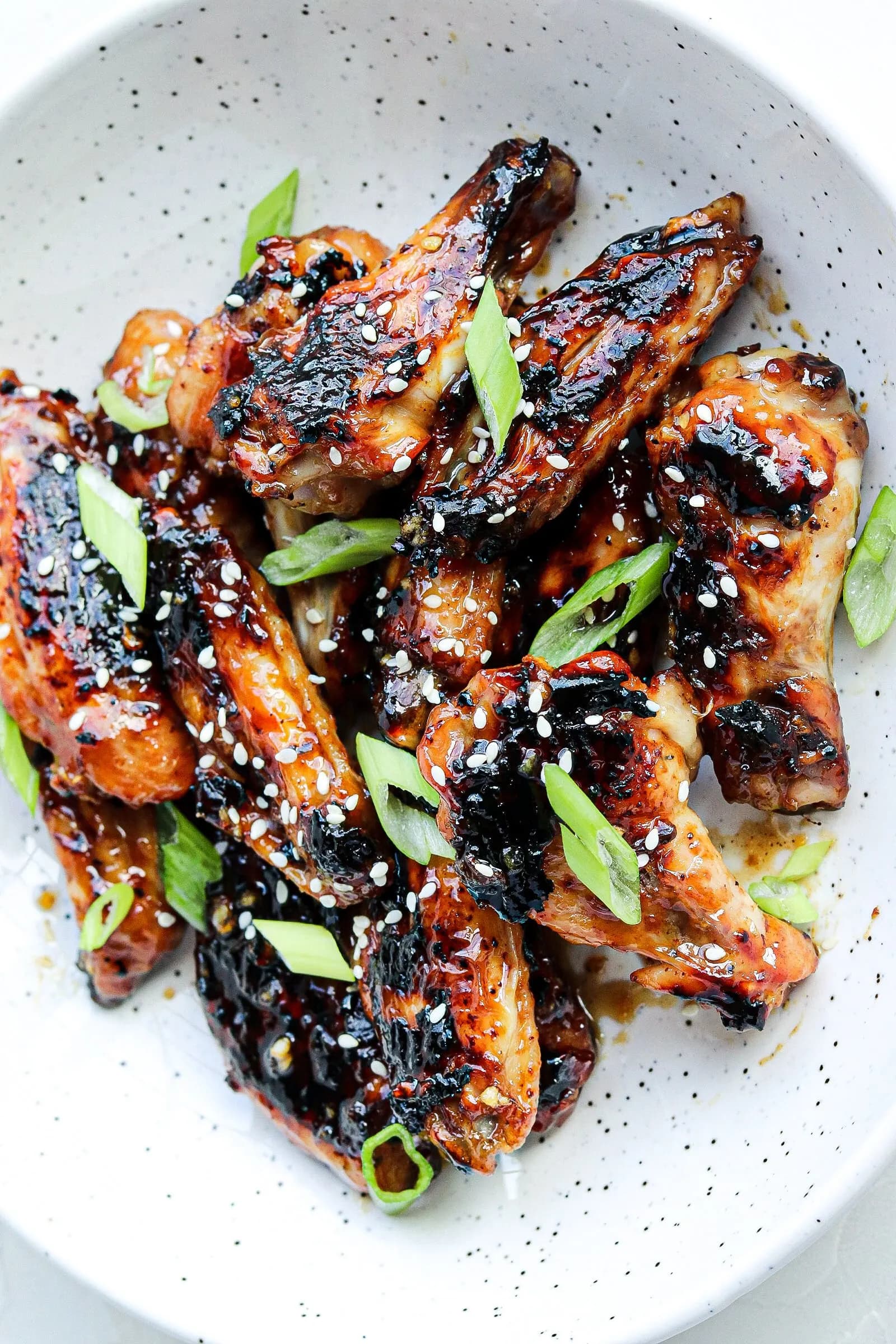 Honey Garlic Sesame Chicken Wings