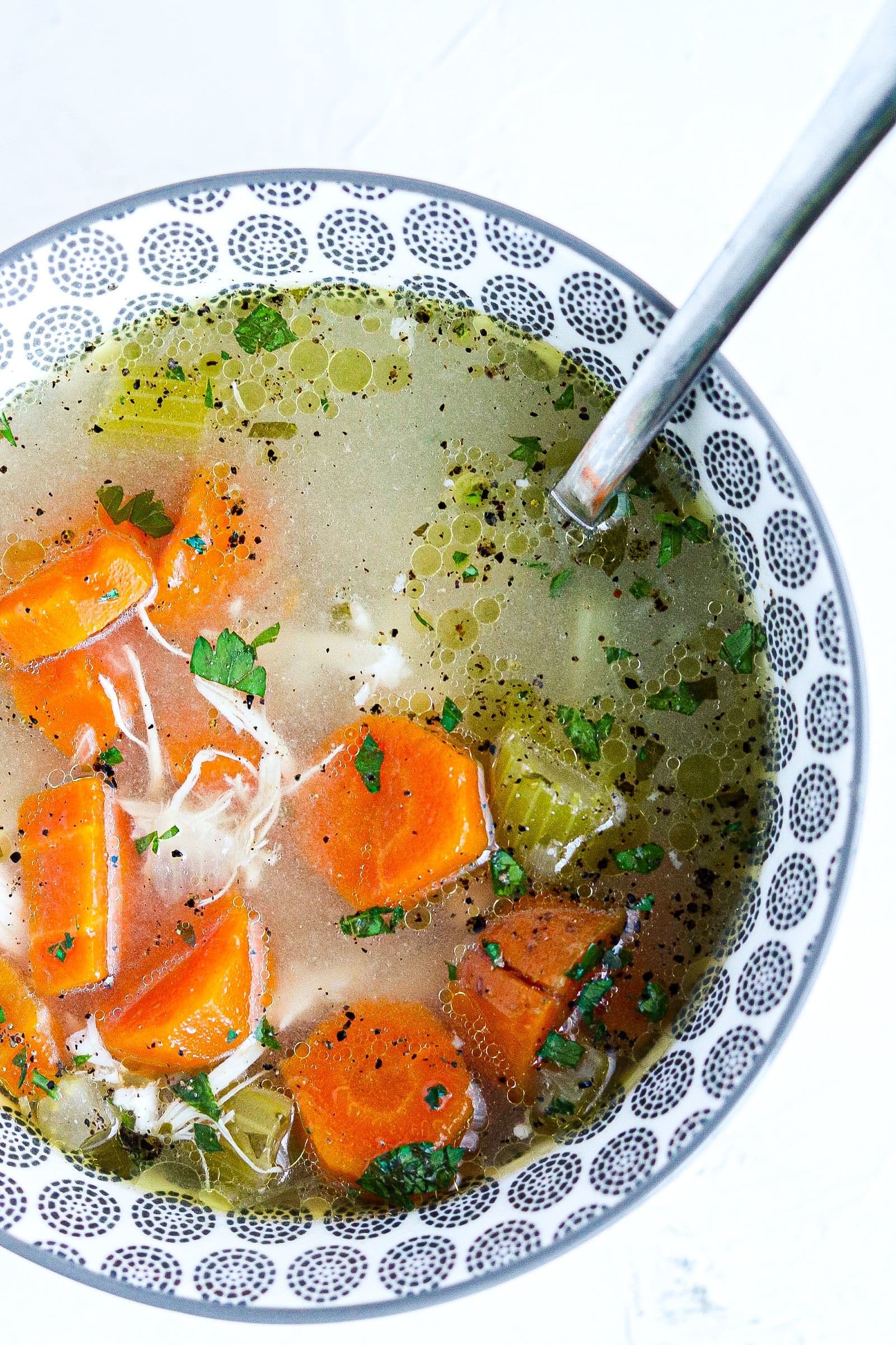 Instant Pot Lemon Chicken Soup