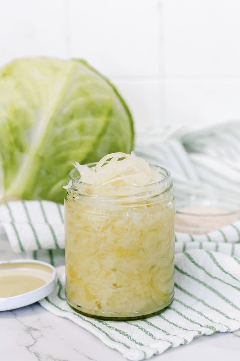 2-Ingredient Sauerkraut